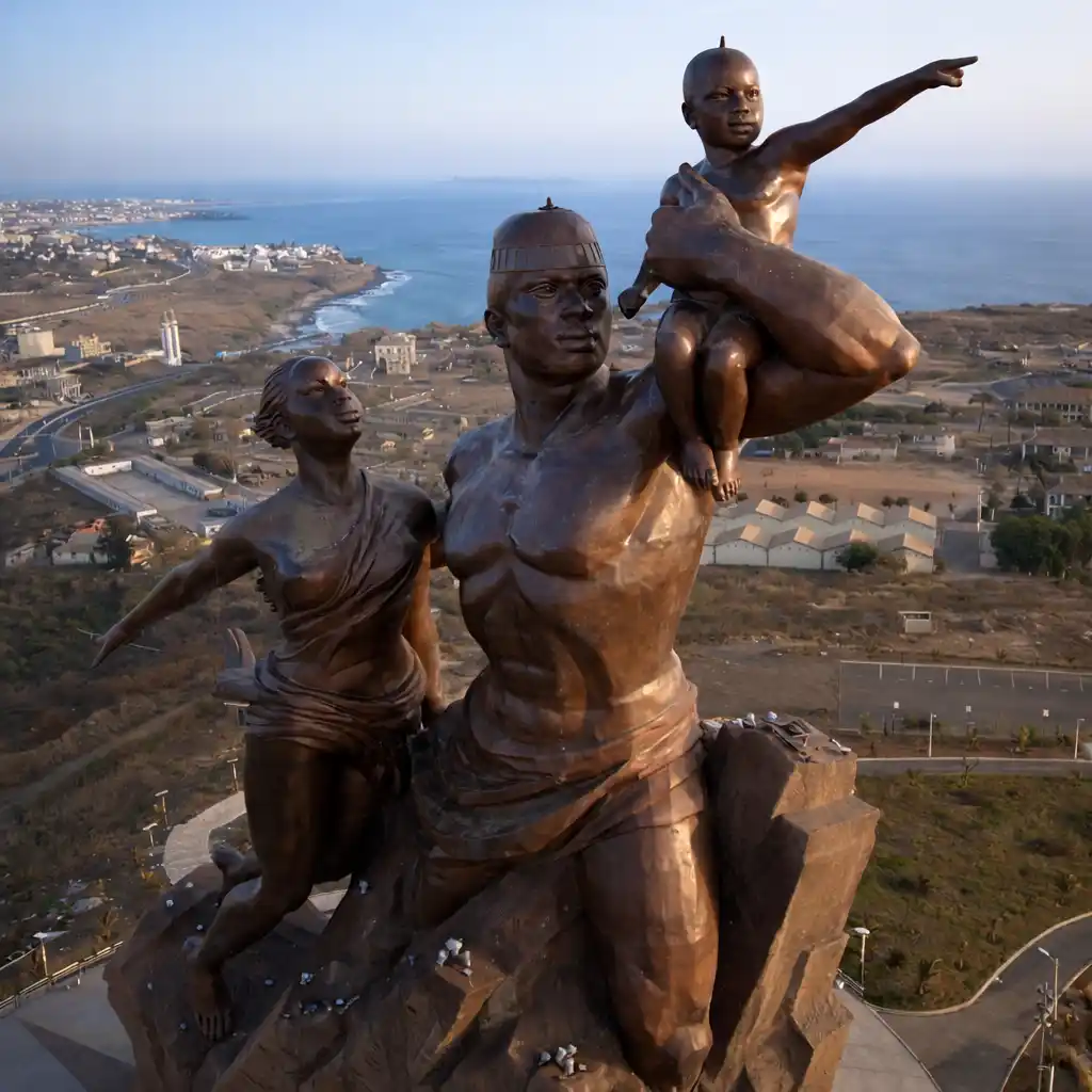 Monument de la Renaissance Africaine à Dakar, Sénégal - Groupe Selector Immobilier